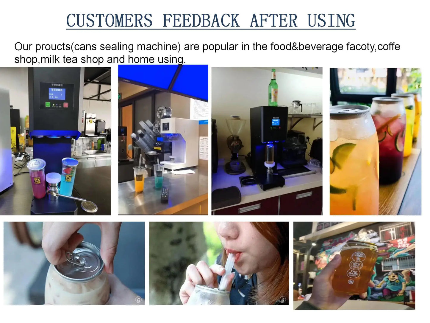 New Technology Full Automatic Intelligent Can Sealing Machine Non Rotary Plastic PET Tin Jar Beer Cans Seamer Size Customized
