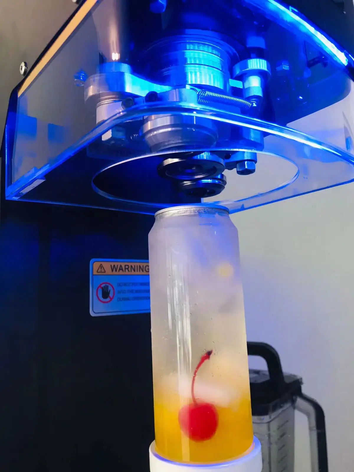 New Technology Full Automatic Intelligent Can Sealing Machine Non Rotary Plastic PET Tin Jar Beer Cans Seamer Size Customized
